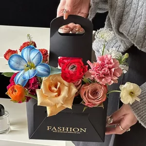 black-fashion-floral-hand-bags-pack-of-4pcs-simple-stylish