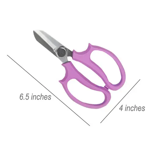 Stainless Steel Floral Stems Cutter Garden Pruning Shears Flower Scissors