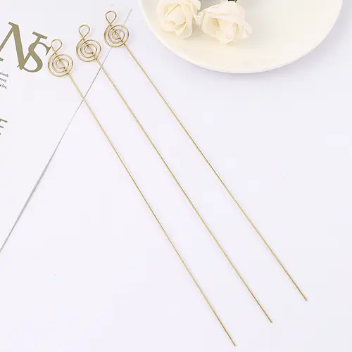 yt-210914-2note-2 Metal Music Note Floral Card Holder