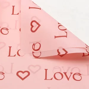 pink-love-valentines-flower-wrapping-paper