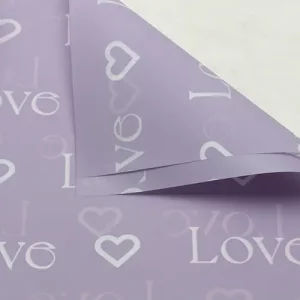 purple-love-valentines-flower-wrapping-paper