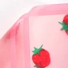 Pink strawberry print waterproof flower wrapping paper Pink strawberry print waterproof flower wrapping paper