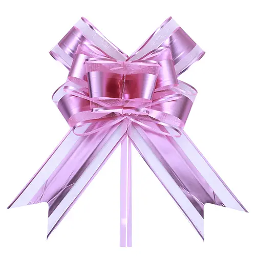 5.5 Inches Rose Gold Ribbon Bow – 10 Pieces/Pack