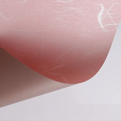 Dusty Pink Flower Wrapping Paper – Waterproof Floral Packaging Sheet (20 Sheets per Pack)